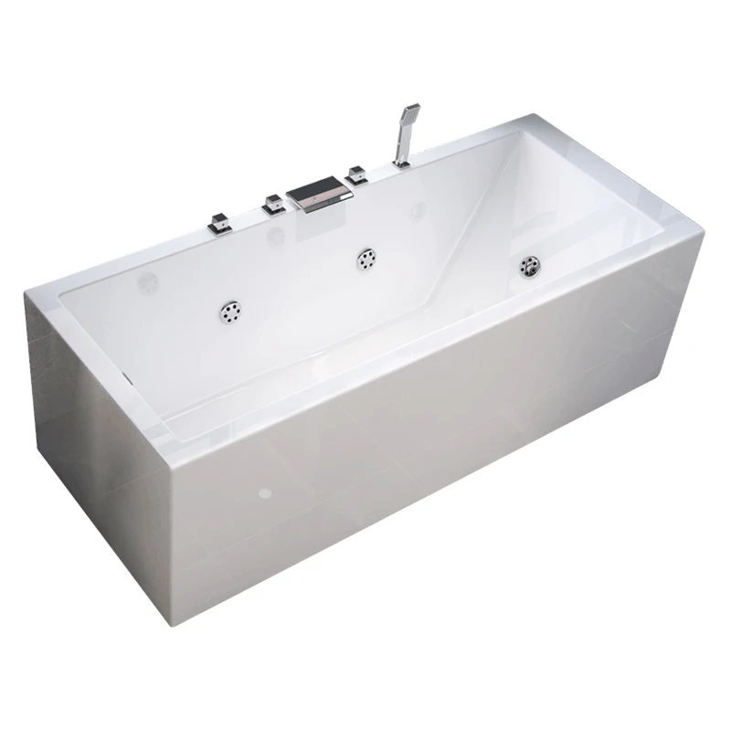 Factory Price bathtubs for adult with handle Drop In Bathtubs For Adult drop in soaking bathtub hotel villa