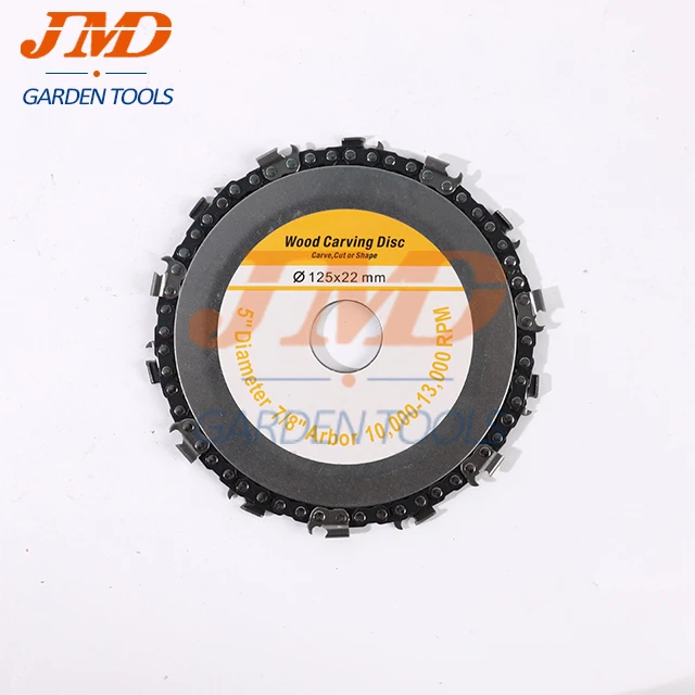 Wood Cutting Circular Disc Angle Grinder 5 inch 14 tooth chain Circular Saw Blade Special Multifunctional Circular Saw Blade