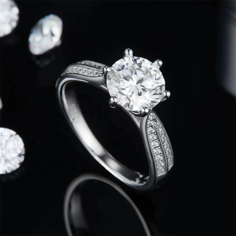 Gold Plated Rings for Women Wholesale Luxury Fashion rings Jewelry Women set Wedding Party Gift Accessories