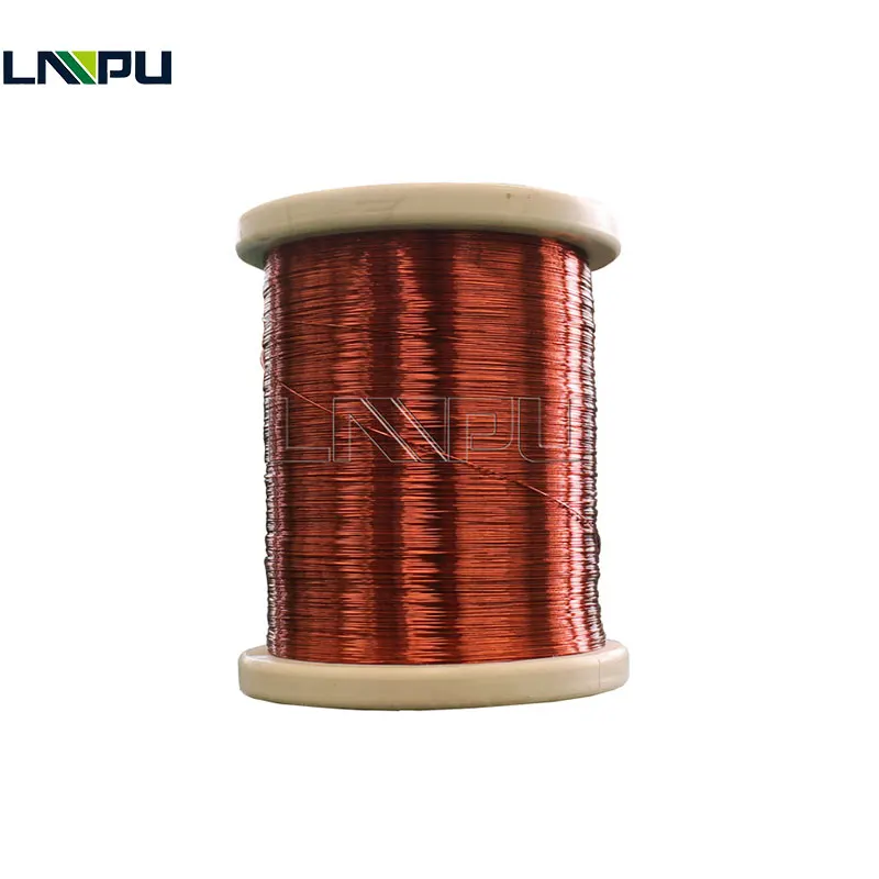 UEW Enameled Copper Winding Wire AWG 43 0.056 Mm Insulated Solid for Guitar Pickups PT4-PT200 130-220c CN;HEN Round:0.025-4.5mm