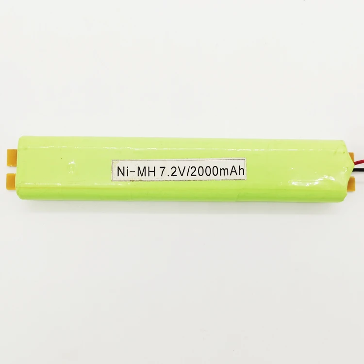 Emergency lighting battery pack 1.2V 2.4V 3.6V 4.8V 6V 7.2V 9.6V 12V 24v 750mah nimh battery pack