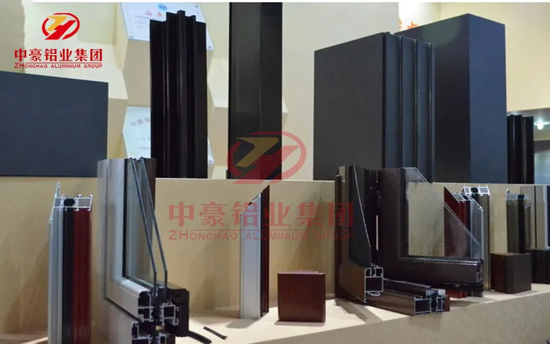 Индивидуальный алюминиевый профиль для мебели зеленая Порошковая алюминиевая трубка модульный окон и дверей компании