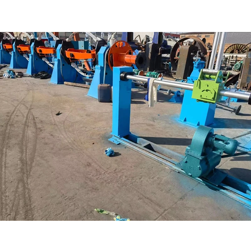 630 spool second hand Tubular Type Steel Wire Rope Stranding Machine in Cable Manufacturing Equipment