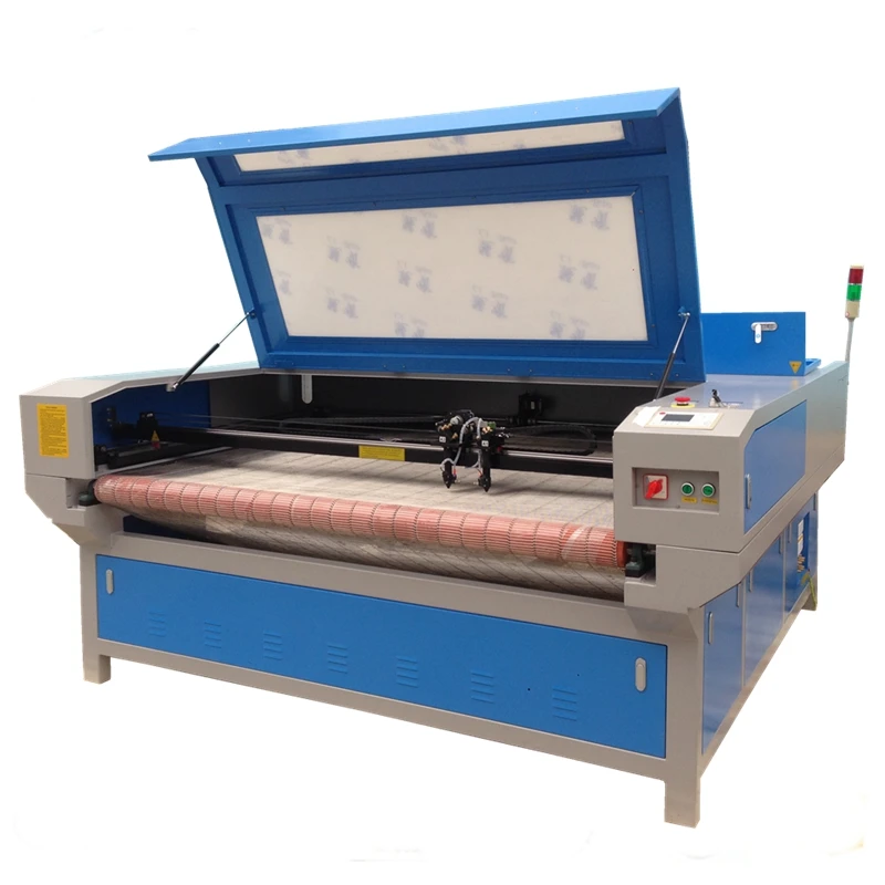 Текстильная нейлоновая Парашютная ткань Supercnc с камерой 130 Вт 150 180 двойной головкой 1810 Co2 лазерная машина для резки ткани