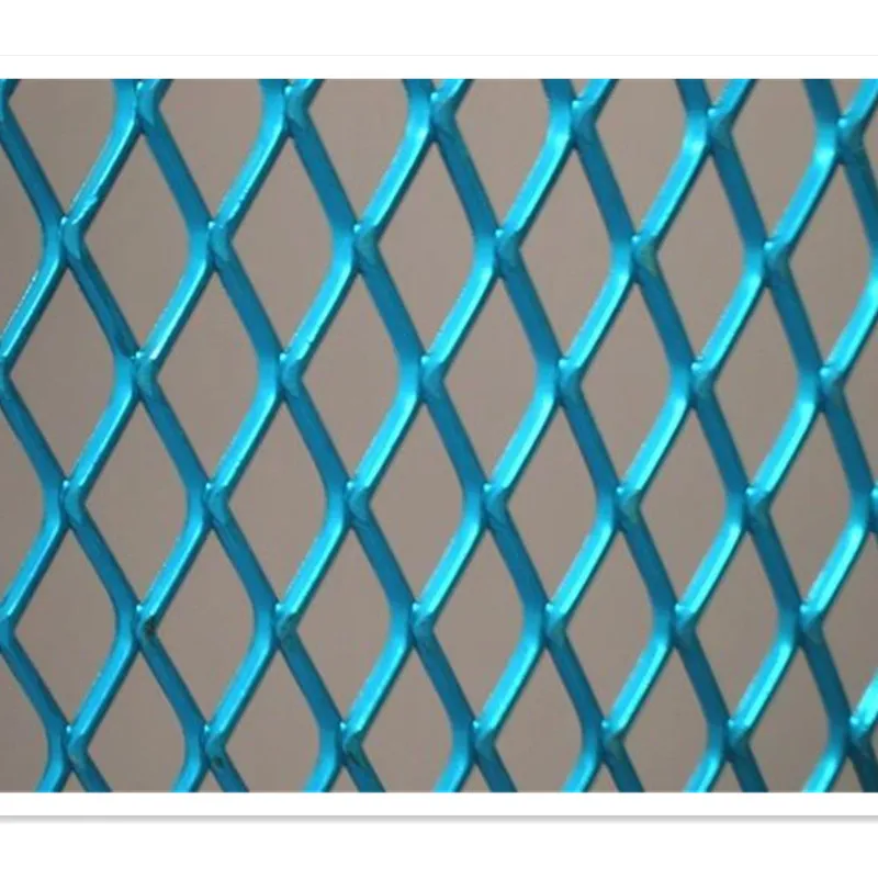 rubber coated decorative aluminum expanded metal mesh panels