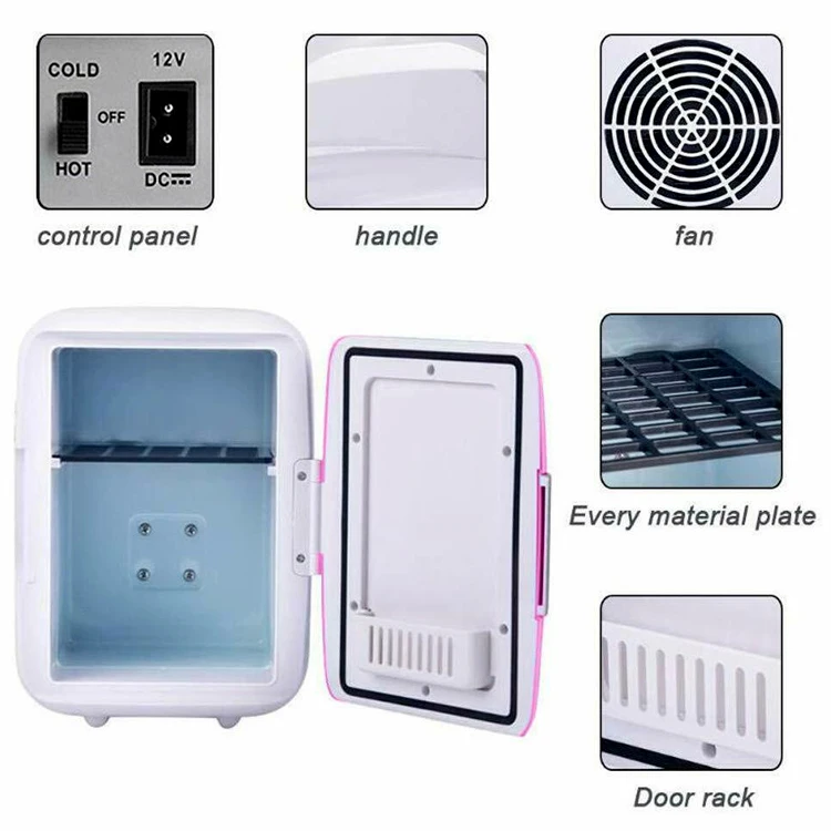 4L мини-бар холодильник красоты мини-холодильник косметический 12V портативный пользовательские макияж бытовой небольшой для