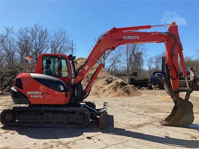 Second hand Kubota 80 90 Japanese  mini digger Japan 8 9 ton  KX080  KX151 price Crawler used Excavator For Sale