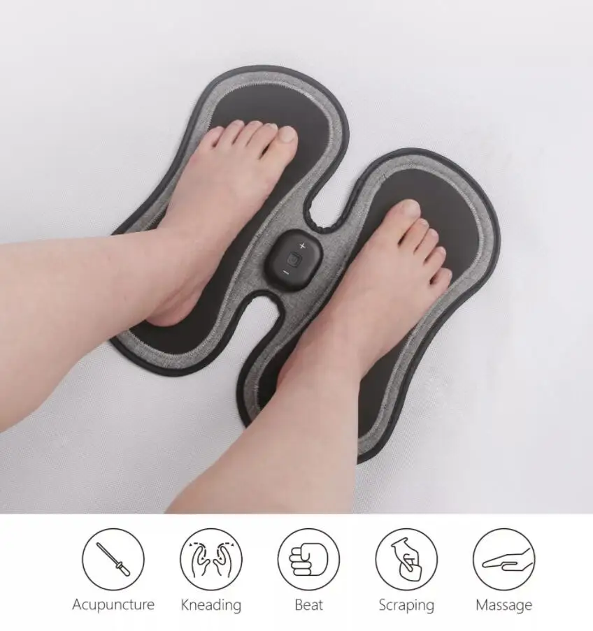 Electric EMS Foot Massager Feet Muscle Stimulator Foot Massage Mat