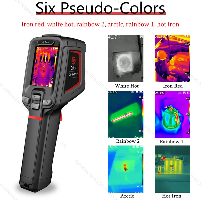 new arrive Guide PC210 Temperature Instrument thermal imaging infrared camera Industrial Thermal Imager  Thermal Heat Camera