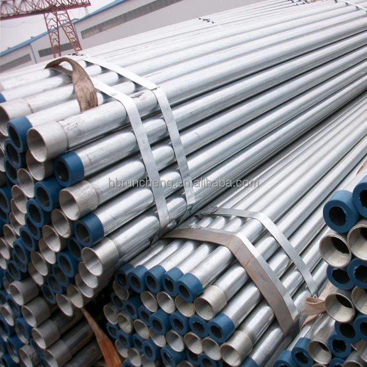 BS4568 BS1387 Galvanized Steel Pipe BS1387-1985