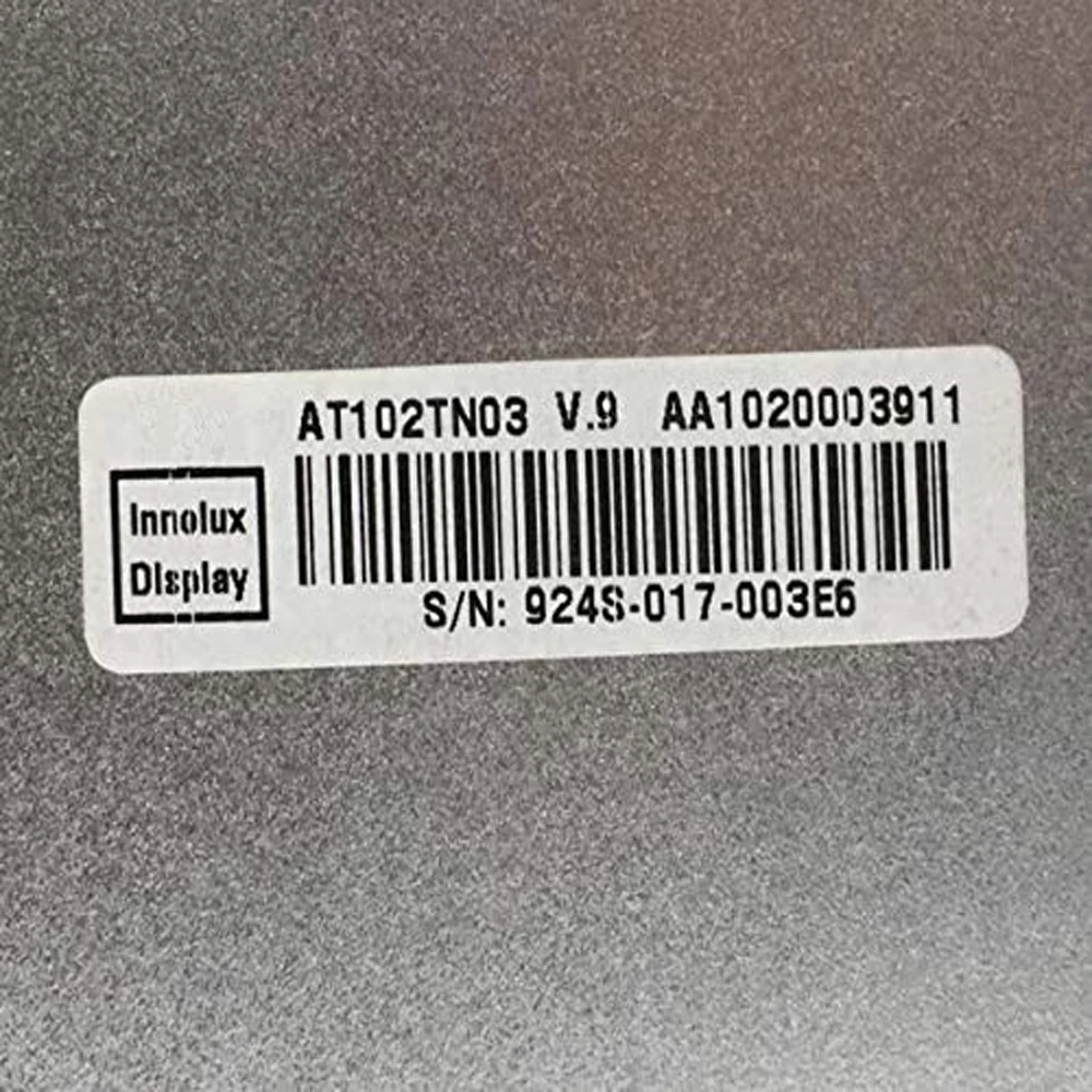 INNOLUX 10.2 inch 800x480 Wide Temperture TFT LCD panel display AT102TN03 V.9