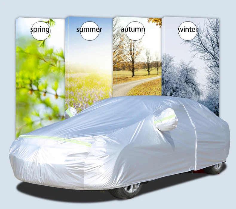 Hotting Sales Heavy Duty Windproof Car Covers Dustproof All Weather Outdoor Car Cover