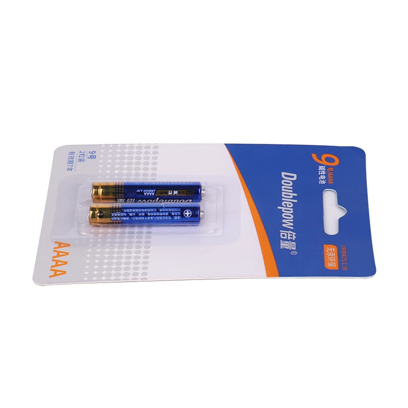 Wholesale LED Mini Flashlight Durable Environmentally Friendly Mercury-Free Primary Batteries 1.5V No.9 Alkaline AAAA Battery