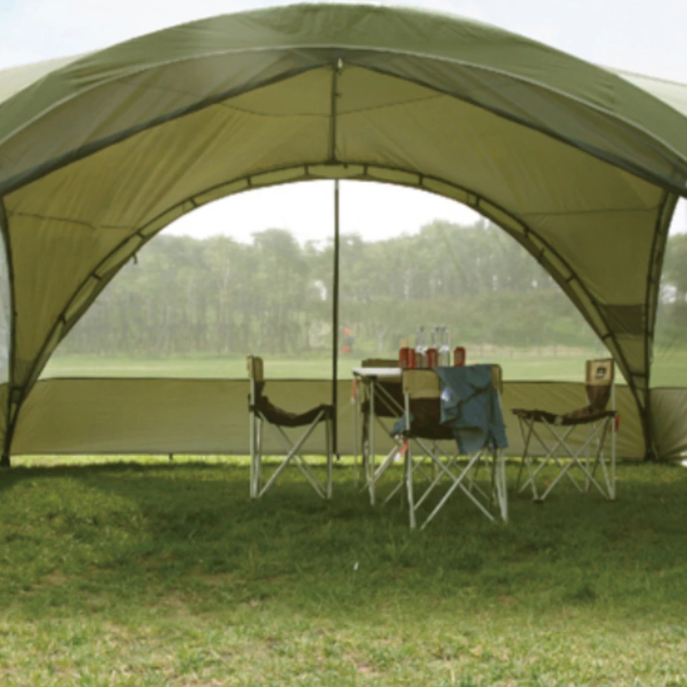 High quality outdoor camping party Sunshelter Waterproof  Beach tent with stabilizer pole