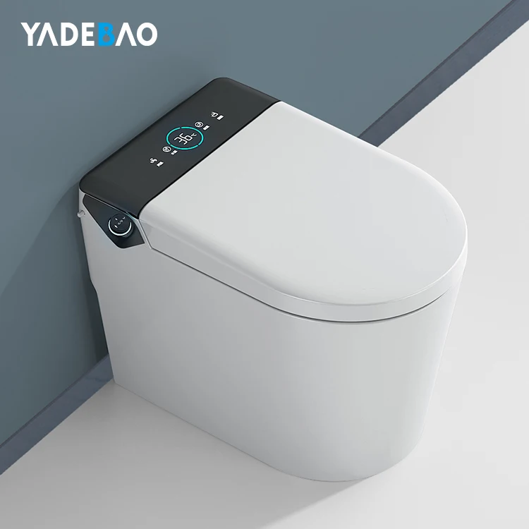 New Design bathroom smart electronic automatic flush sensor water closet toilet smart toilet