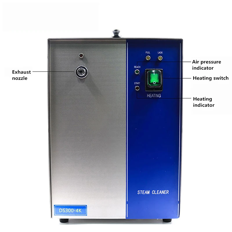 High temperature power 3l gem gold silver jewelry steam cleaner commercial industrial