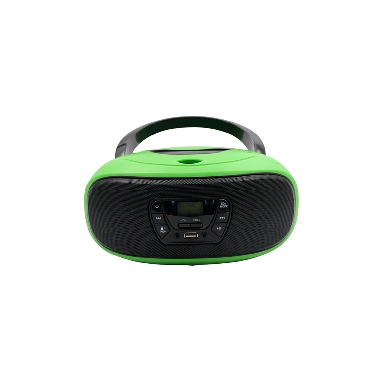  LONPOO new design portable CD boombox player with MP3 FM USB AUX