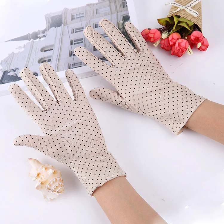 HZS-24006 Wholesale Hot Selling Lady Full Finger with Rose Embroider Muslim Hand Gloves Prayer Muslim glove