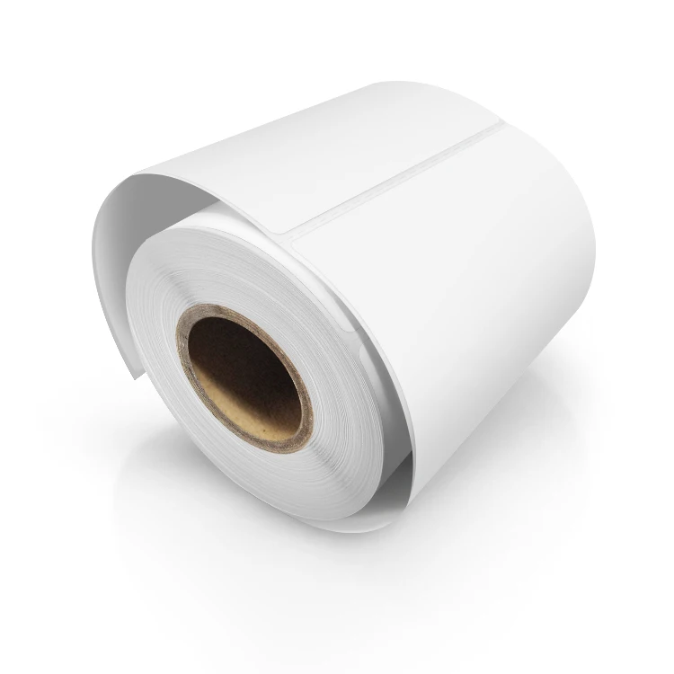 Blank three anti-thermal label paper sticker printing sticker roll tag price supermarket electronic scale label