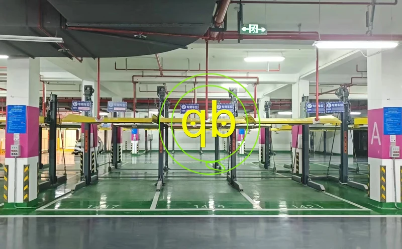 2-level multilayer puzzle car parking lift equipment two-floor mechanical parking system for vehicle parking garage solution