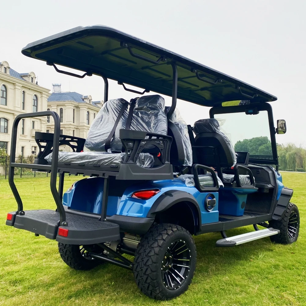 Wholesale Brand New 4 Wheel Golf Cart Utility Vehicle 6 Seater Electric Club Car Golf Carts