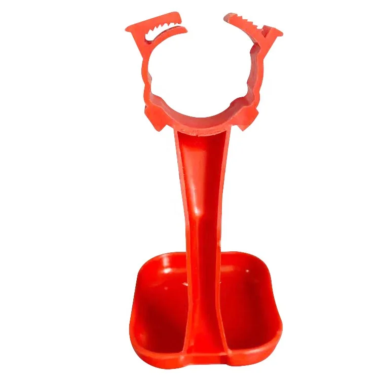ZB LM 59 25MM locking Square Pipe Hanging Drip cups Chicken poultry Nipple Drinker water