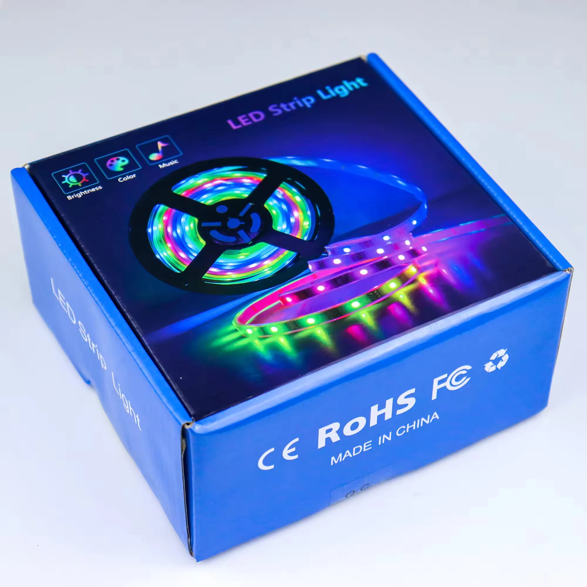 Holiday Ambient Light APP Or Wifi 24v Remote Controlled Flexible SMD 5050 2835 RGB LED Smart Home Light Led Strip Light Decor