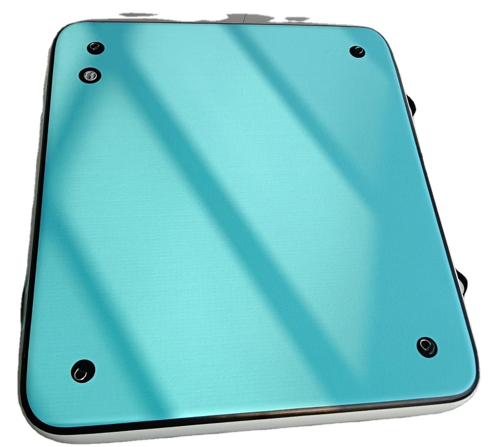 Outdoor multi-functional inflatable water equipment floating platform fishing water platform pontoon