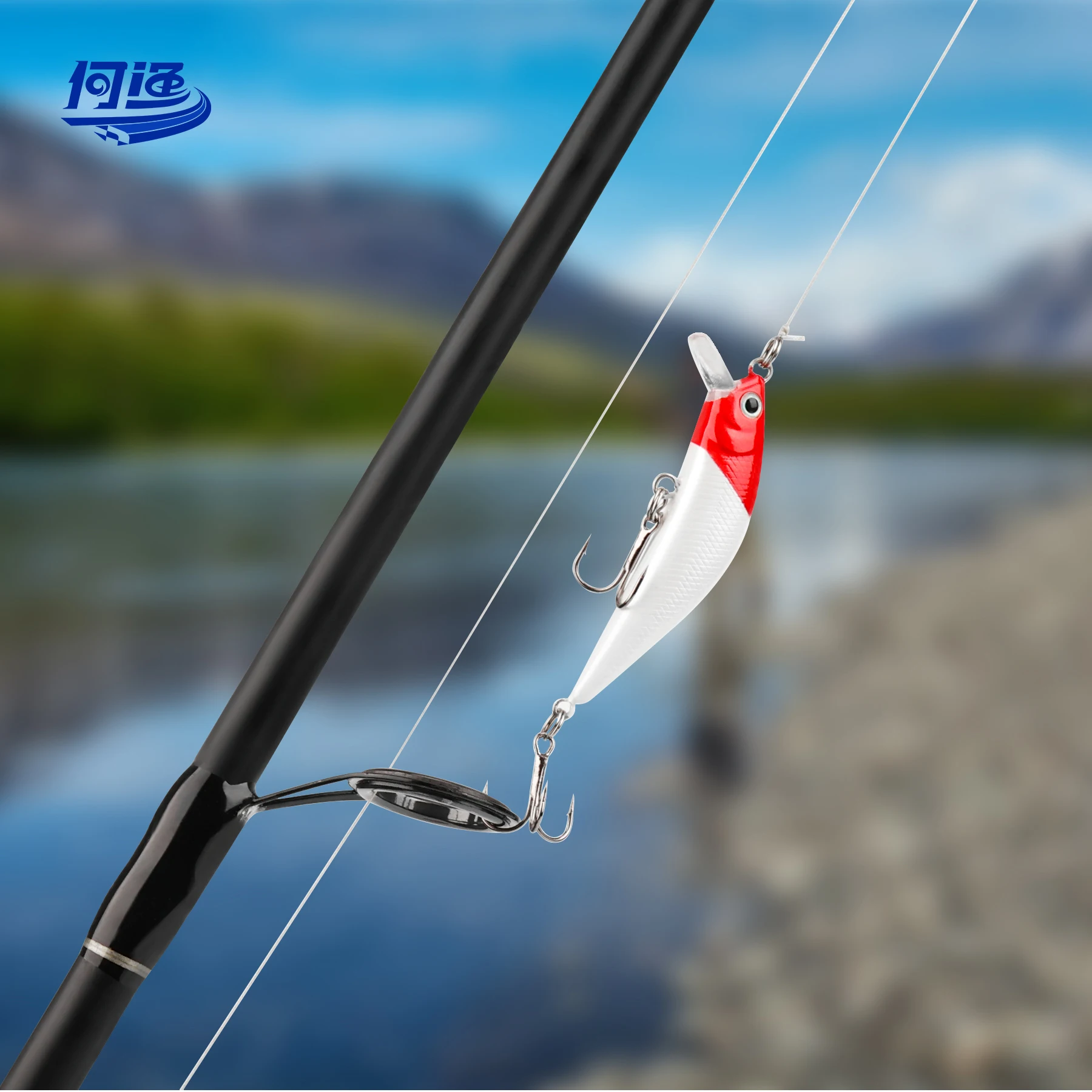 Minnow Lure 2.3in Bait Bass Squarebill Swimbait Soft Plastic Sinking Metal Spoon Spinner Bait Freshwater Jig Fishing Lures