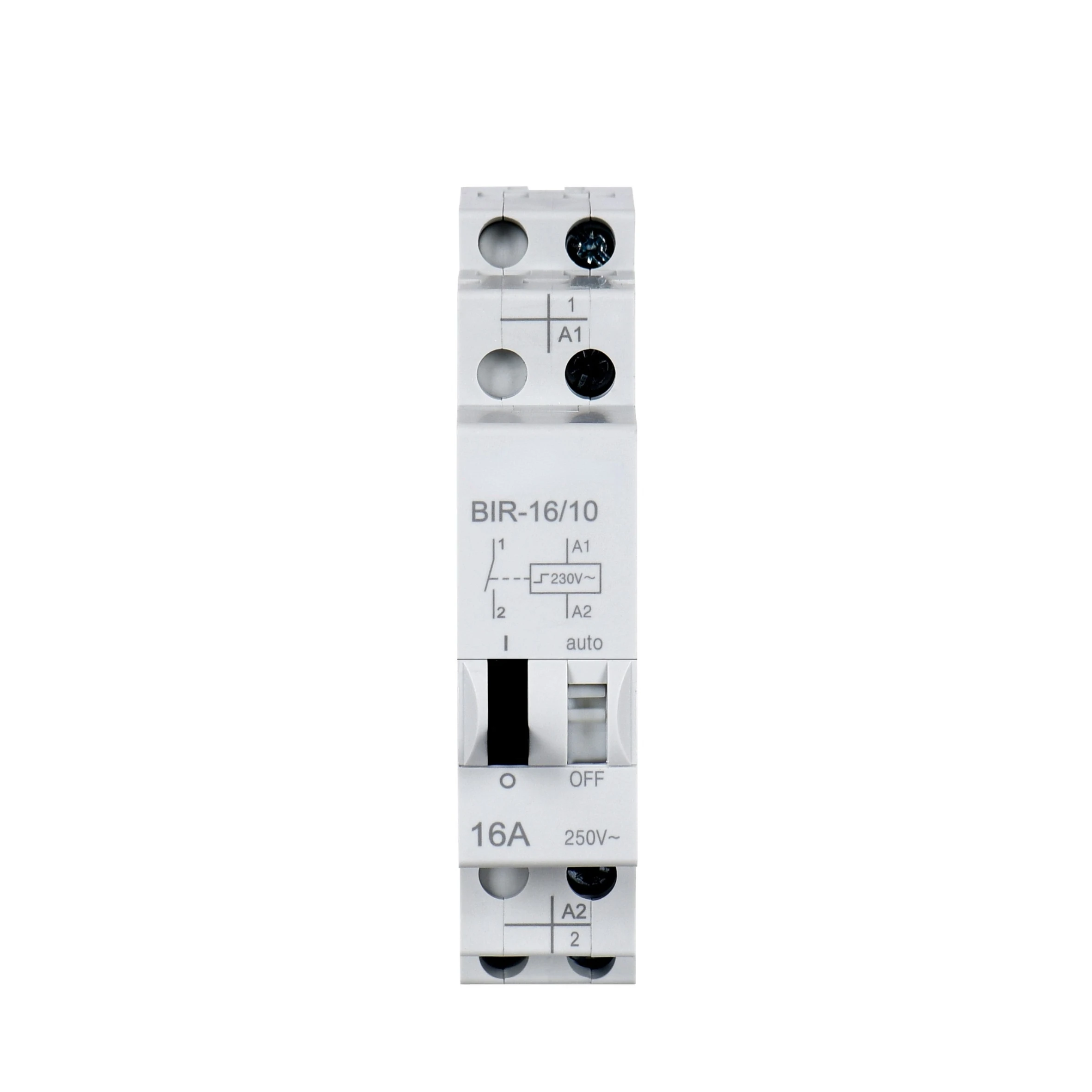 Din Rail AC230V/DC110V 1NO 16A Impulse relay Latching Relay With Longer Mechanical life HIGH QUALITY SPDT/DPDT/2NO