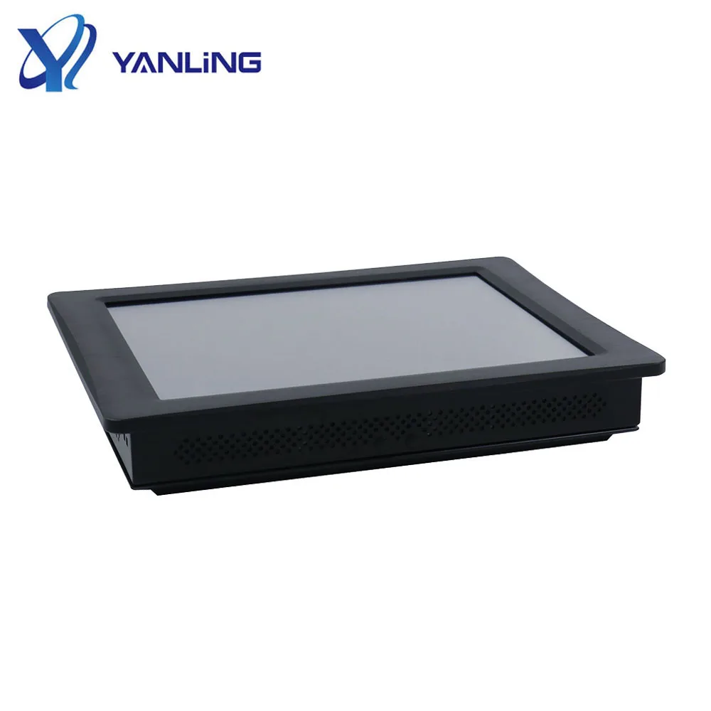 12 1 дюймовая панель сенсорного экрана ПК J1900 четырехъядерный промышленный компьютер AIO pc недорогие компьютеры с сенсорным экраном