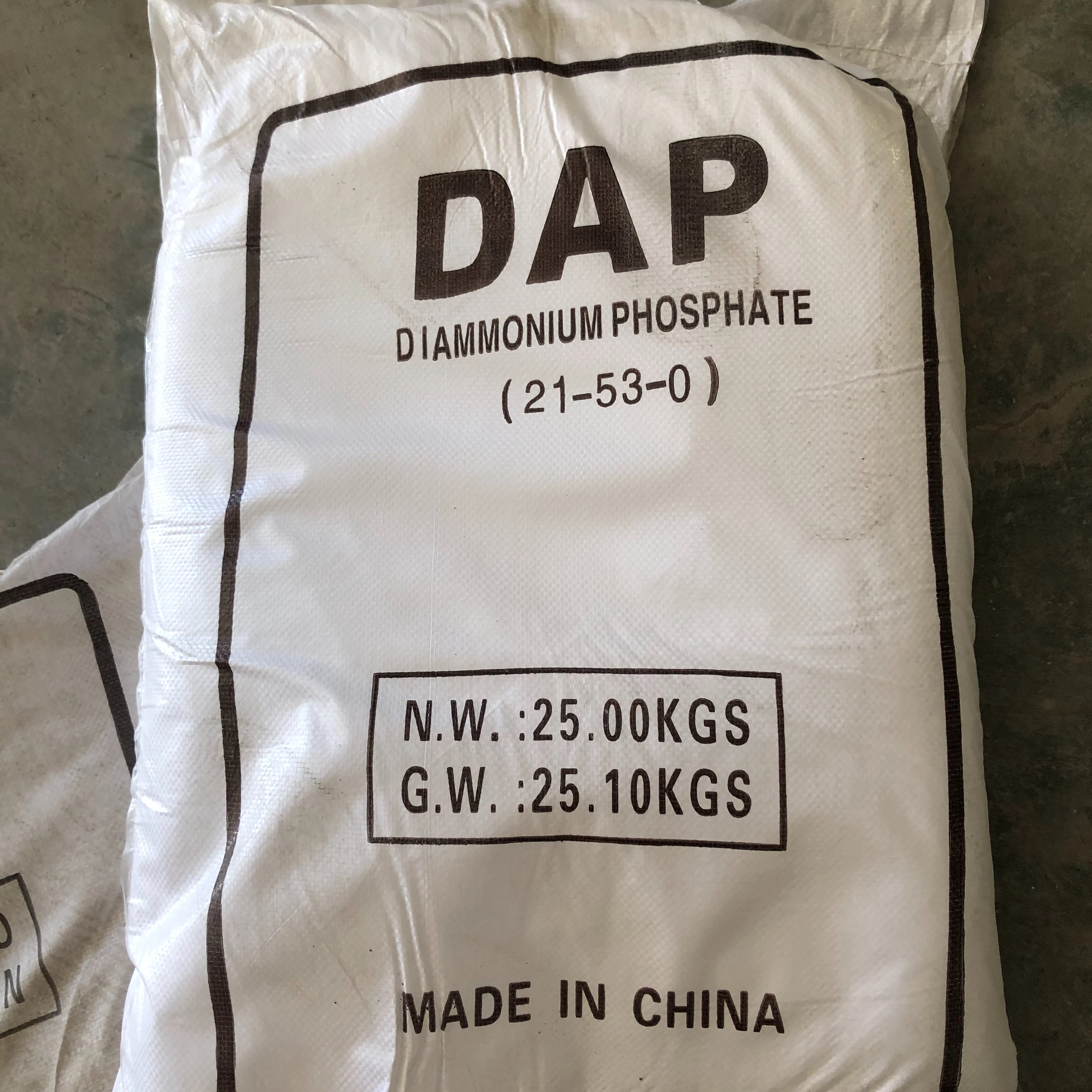 
 Диаммоний фосфат DAP, китайский производитель, поставка промышленного класса  