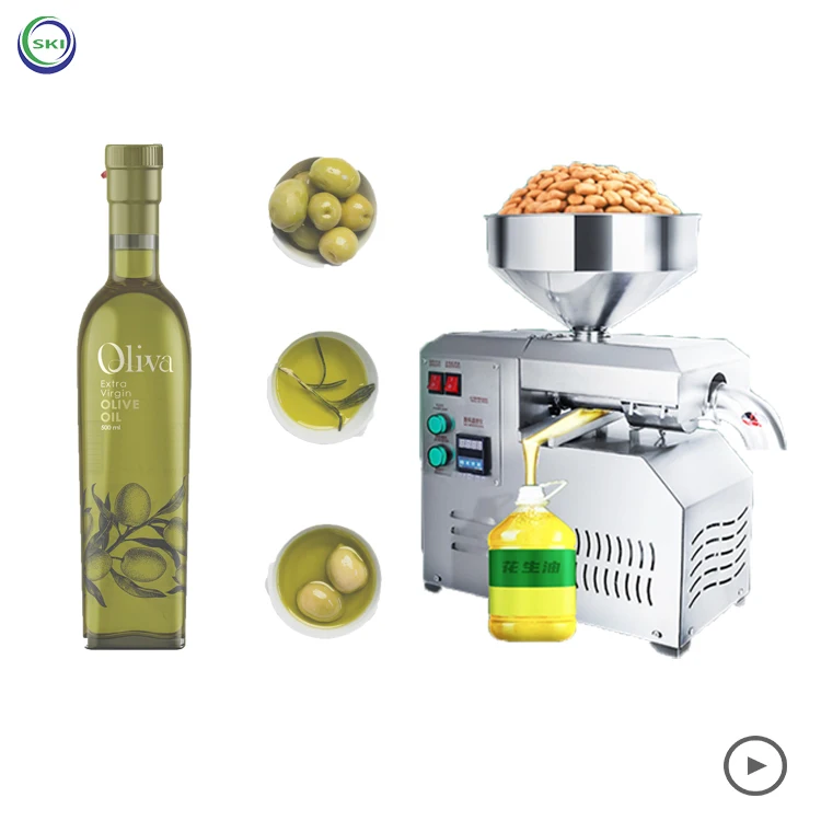 Small Hemp Palm Kernel Almond Moringa Seed Oil Making Extraction Machine Price Combined Extractor Seeds Oil Press Machine
