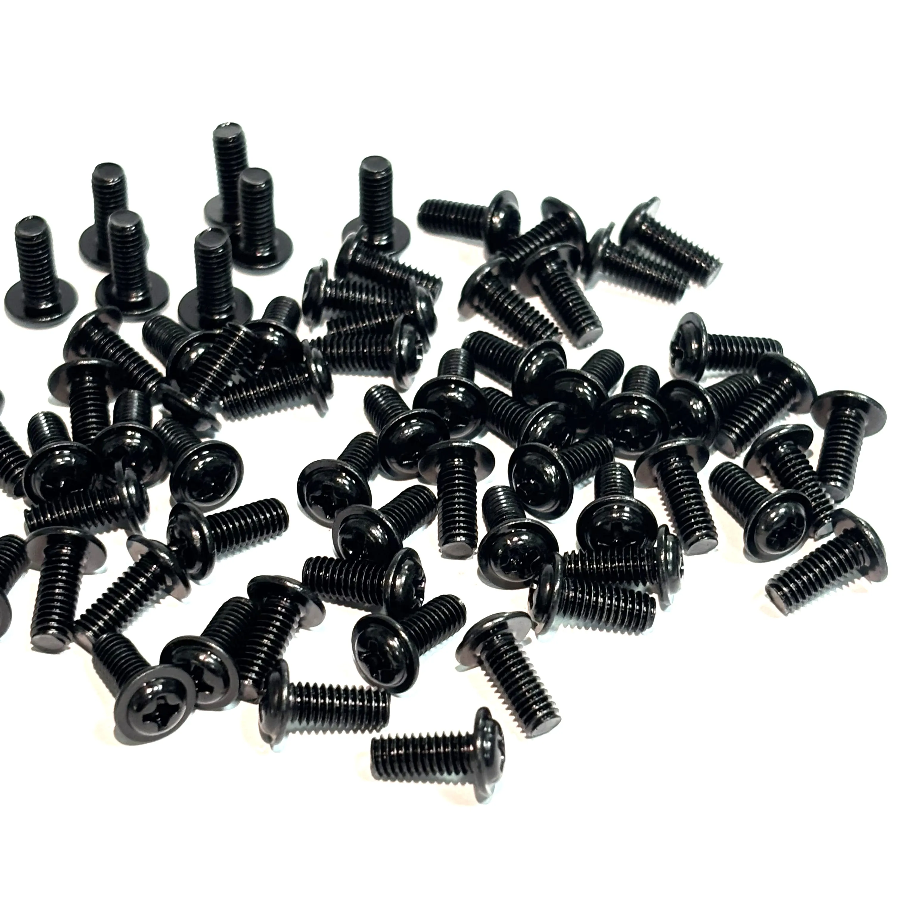 M0.8 M1 M1.2 M1.4 M1.7 M2 M2.3 M2.6 Phillips Micro Laptop Screws Pan Head Self-tapping Electronic Small Screws