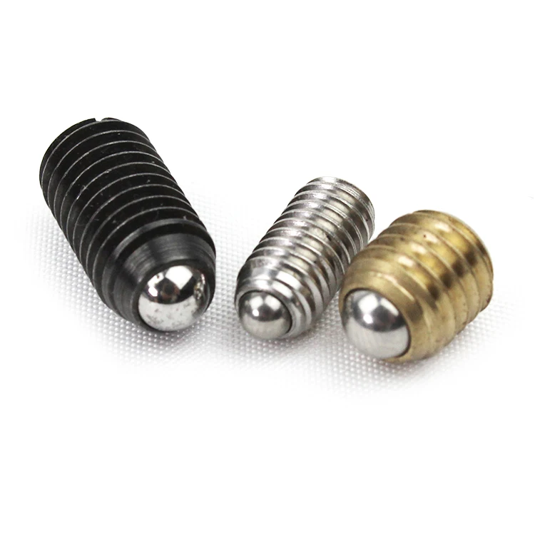 Precision Locating GN615 Hex Socket Drive ball spring plunger stainless steel ball plunger black oxide finishing