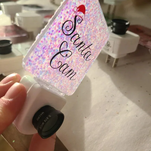 Lens for Making Novelty Nana / Grandma / Gigi / Mimi / Mima / Abuela / Santa / Elf / Angel Cam Ornaments or Night Lights