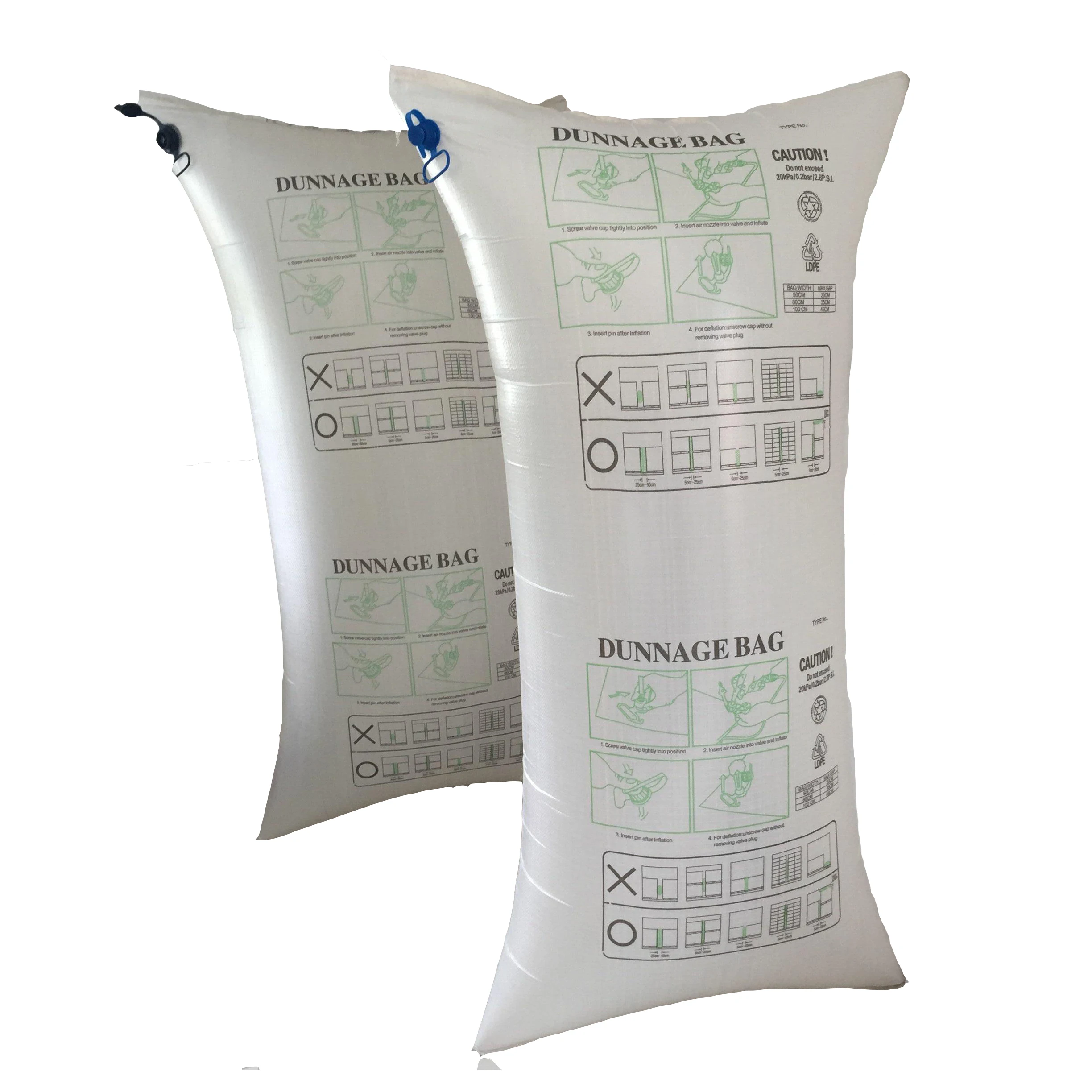 Container airbag /PP woven container airbag for logistics transportation protection