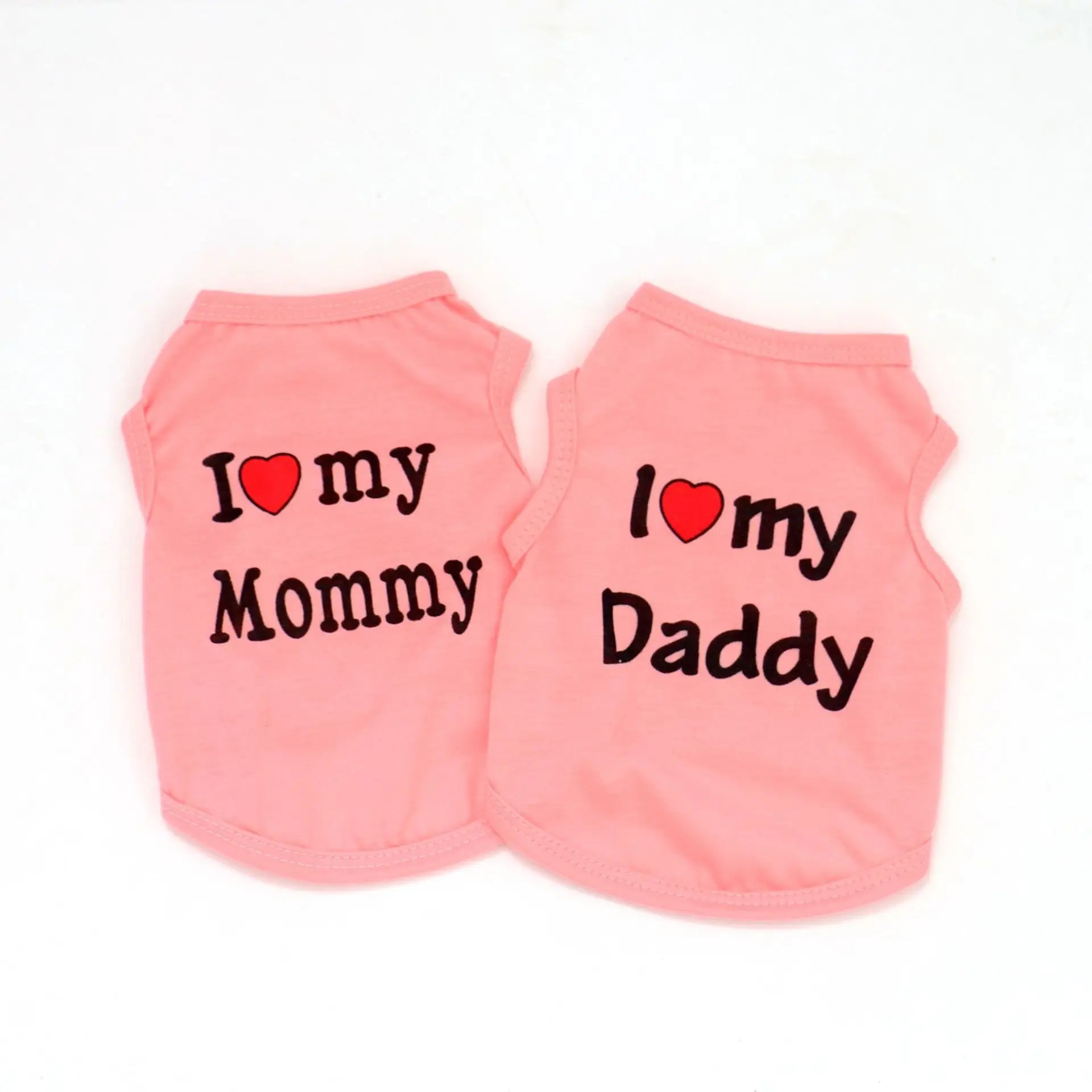 Повседневный жилет из полиэстера с логотипом Love My Daddy Mommy