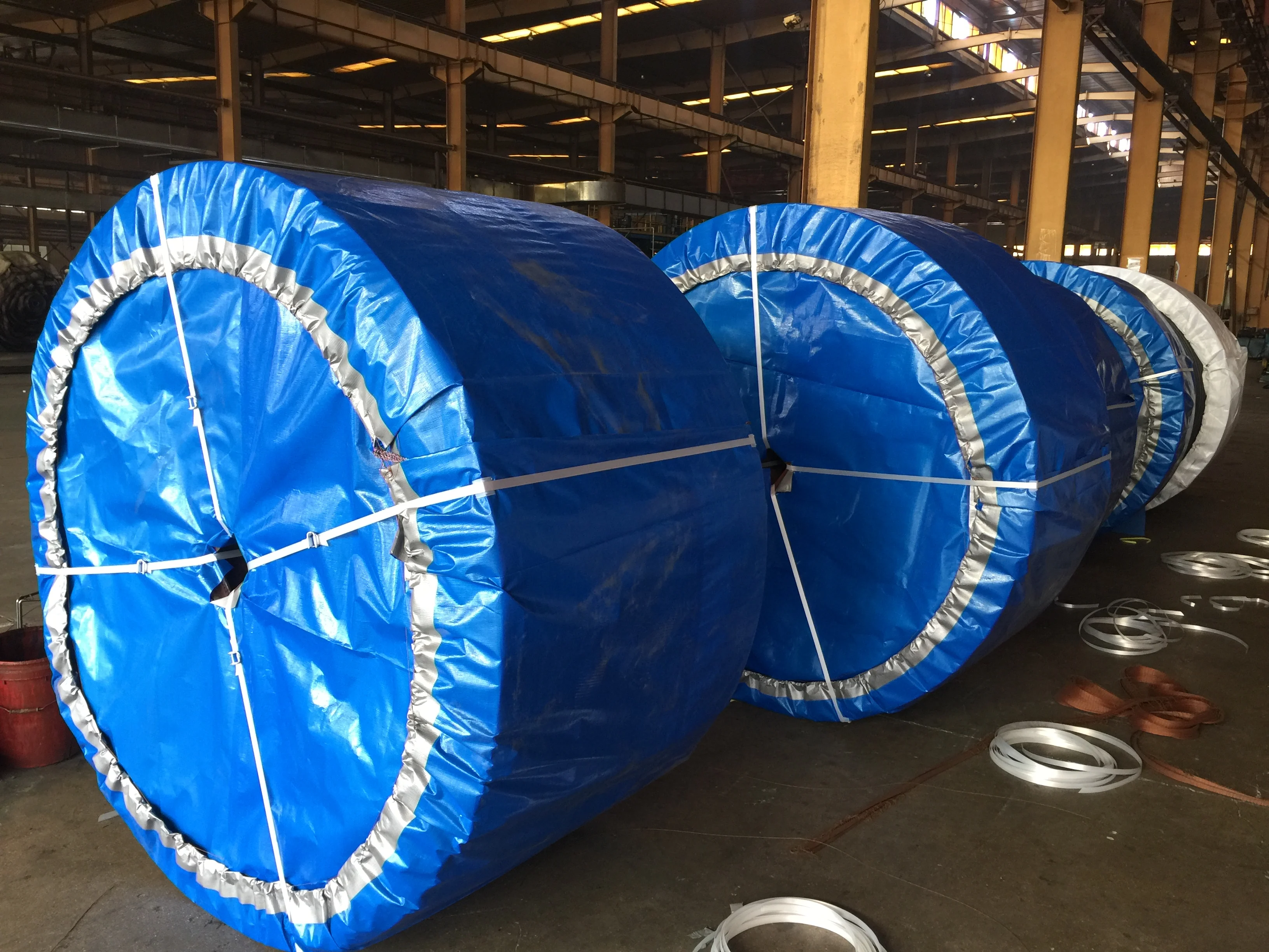 High supply capacity ep type chevron rubber ep200 conveyor belt for cement