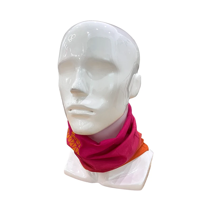 Sublimation Printing Gradient Color Face Tube Bandana Face Shield UV 30+ Multipurpose Neck Gaiter