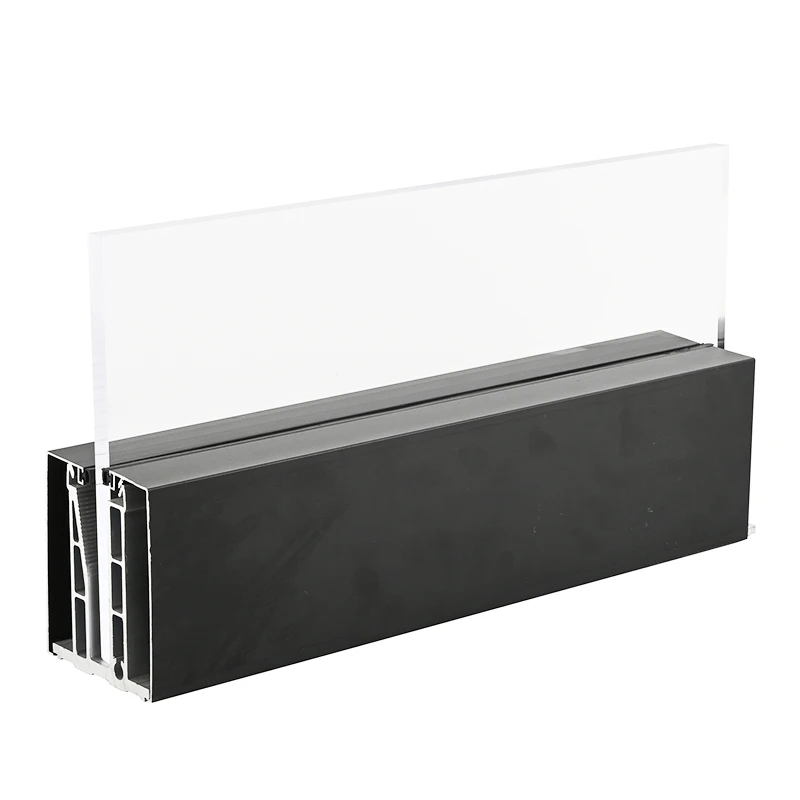 Aluminum Glass Balcony Balustre Railing Glass Railing Base Aluminum U Channel