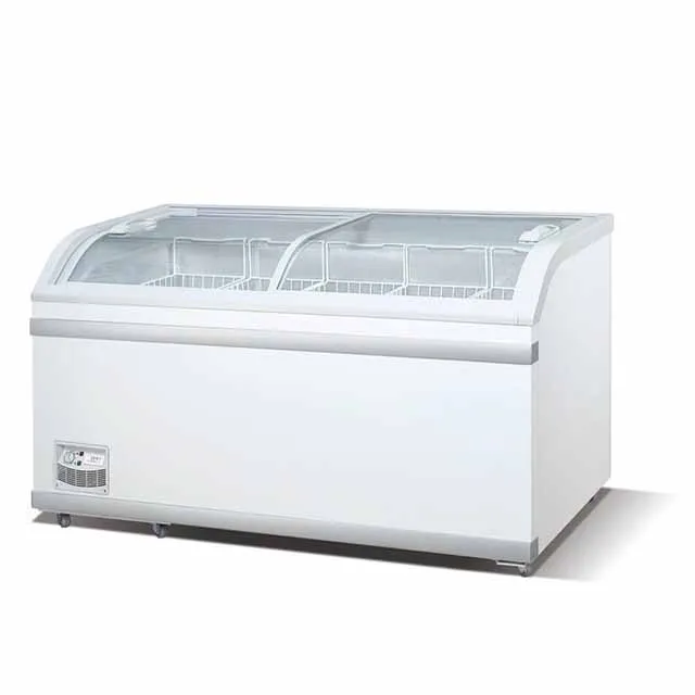 Supermarket Combined Island Freezer Commercial Combi Freezer