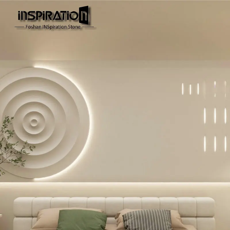 Pre-Casting Gypsum Wall Cladding Grg Ceiling Dome Glass Fiber Reinforced Gypsum Ceiling relief sculpture tile design