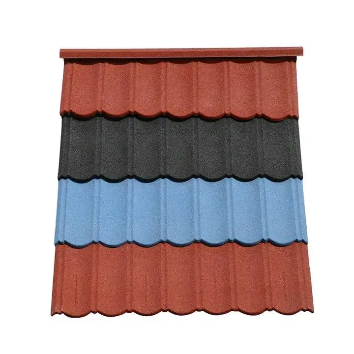 Cheap factory price stone coated roofing tiles galvalume material roof tile