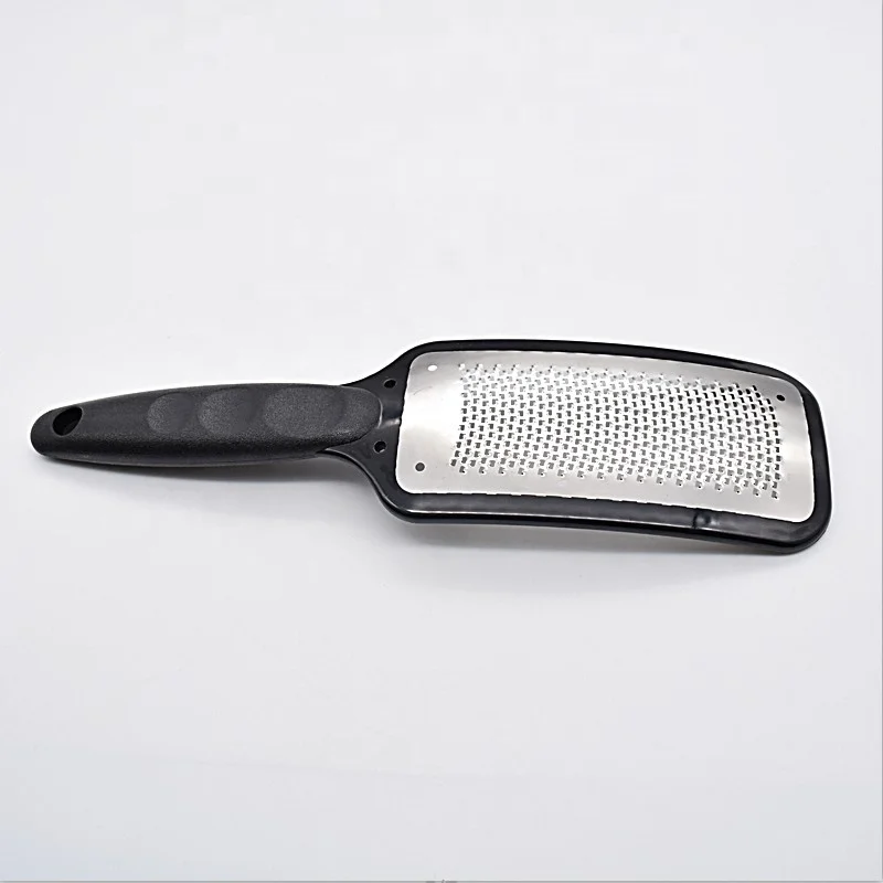 New design factory hot selling  stainless steel big foot file with PP handle