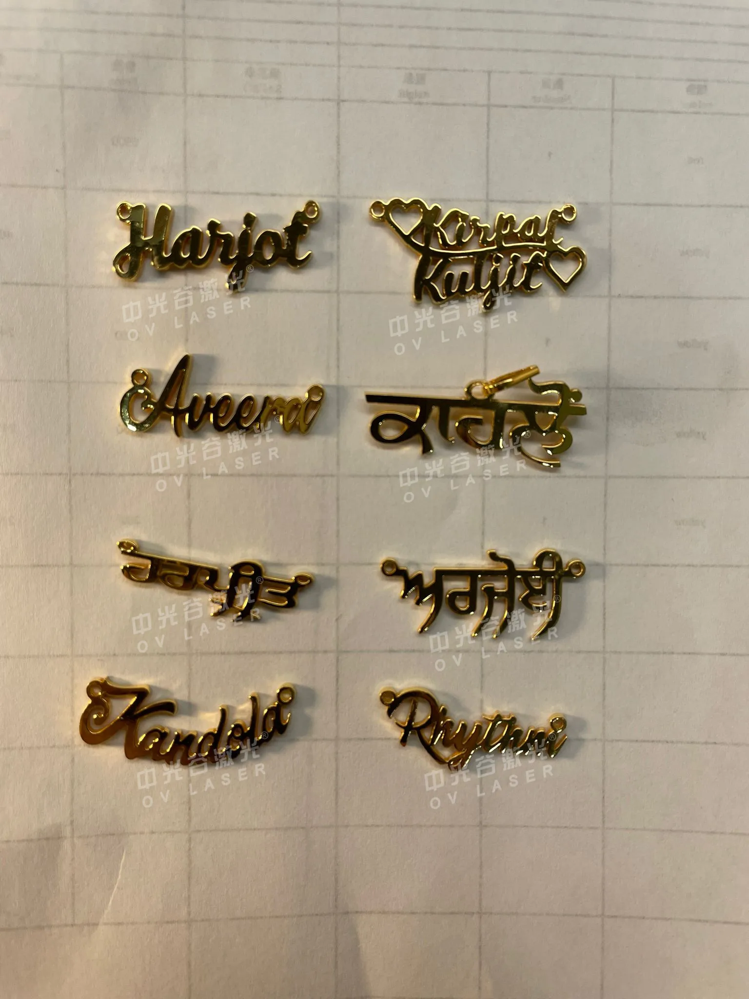 Gold coin jewelry engraver laser machine rotary ring name writing printing machine on silver necklace