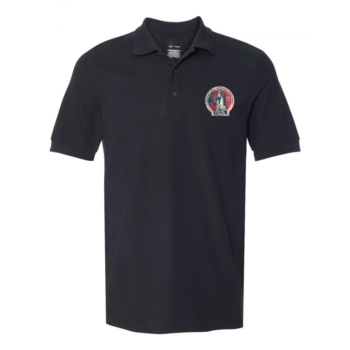 
 Рубашка-поло для мужчин и женщин, рубашка CCCP Space Ship V01, модная одежда с новогодним подарком, дизайнерская брендовая Роскошная рубашка-поло  