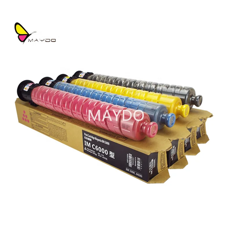 Оптовая продажа совместимый цветной копировальный Тонер-картридж для Ricoh IM C4500 6000 C6000