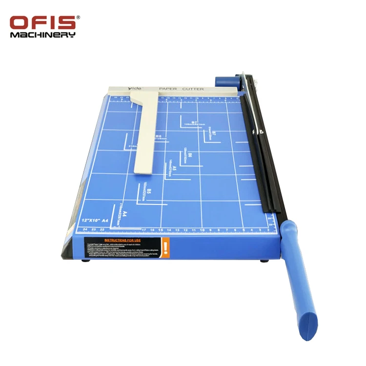 manual paper trimmer A4 size for school office using paper cutter