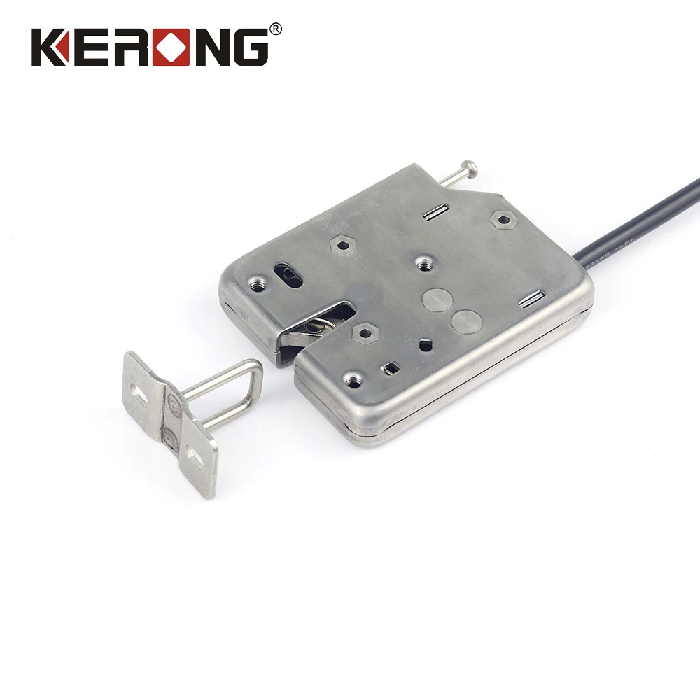 KERONG Hidden Electric Magnetic Spring Cabinet Door Latch